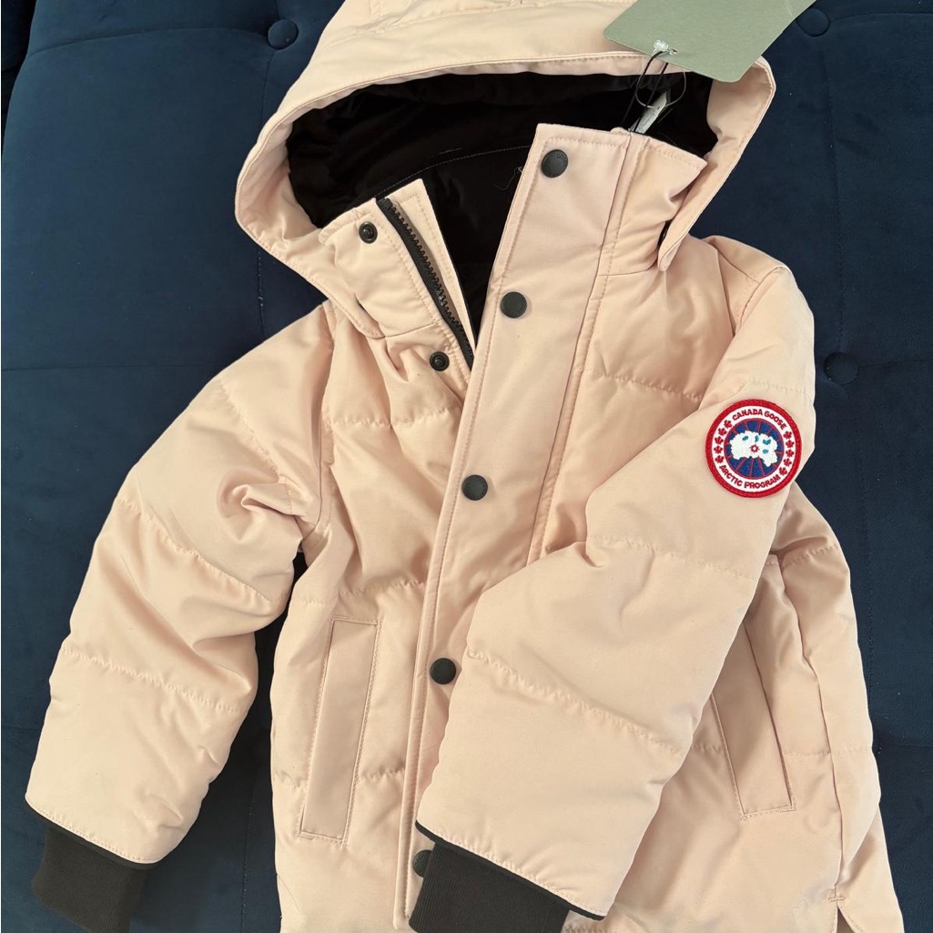 Canada Goose Kids Puffer Jacket In Soft Pink